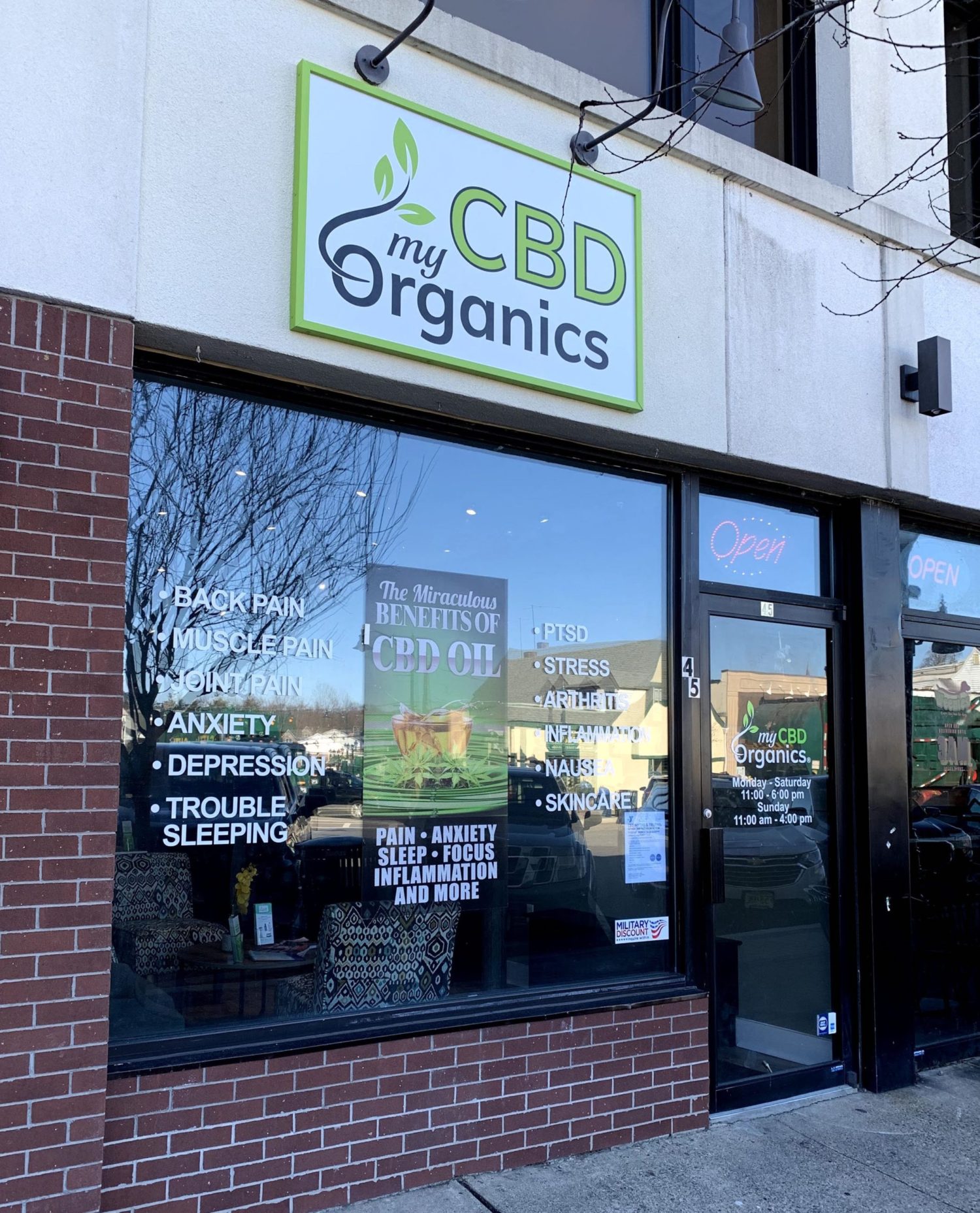My CBD Organics Storefront